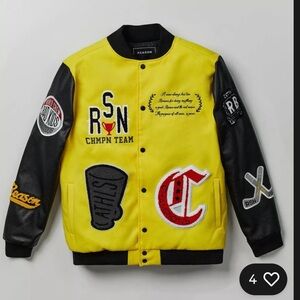 Reason Varsity Jacket Brand New